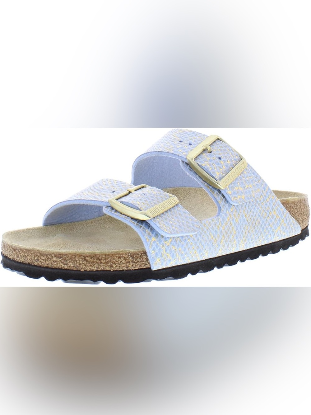 Birkenstock Arizona Shiny Python Blue